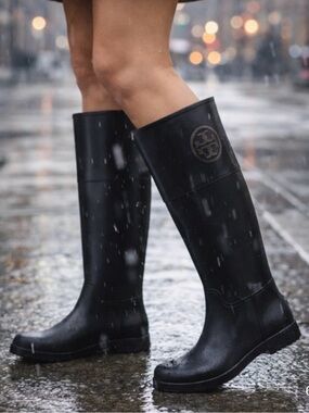 お値下げ♡TORY BURCH レインシューズ 現地価格セール Tory Burch(トリーバーチ) レインシューズ(レディース
